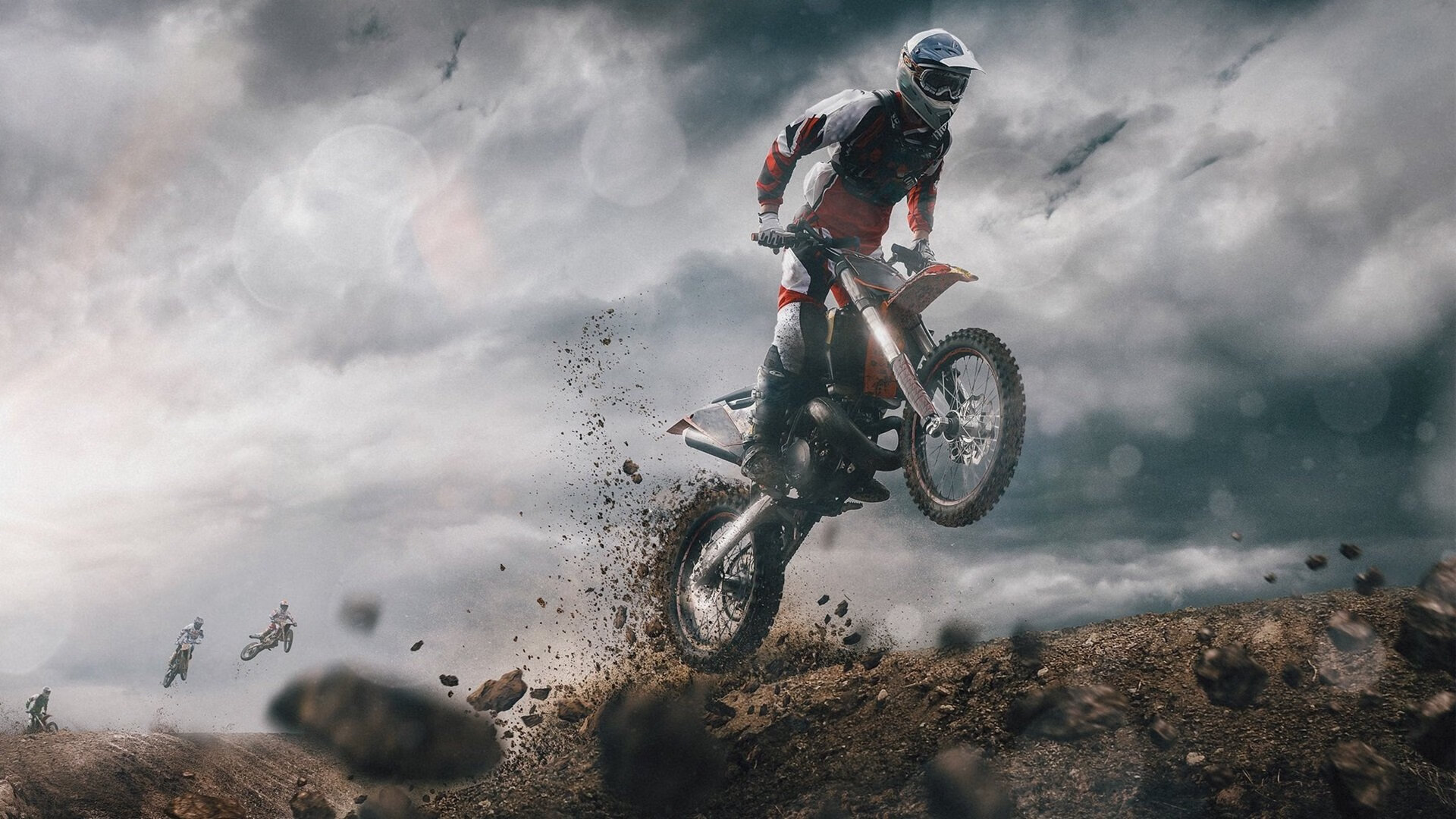 “骑士精神”——车手不屈不挠的拼搏故事，骑士和车手